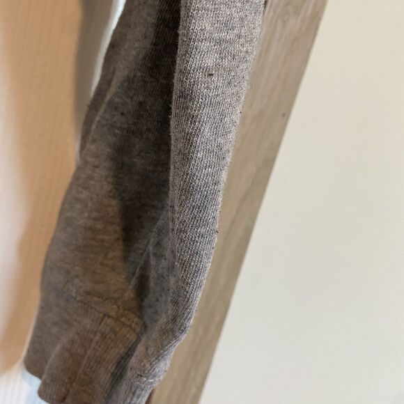 Tommy Hilfiger Varsity Cropped Logo Lounge Athleisure Hoodie Sweatshirt Size Sm - Picture 8 of 11